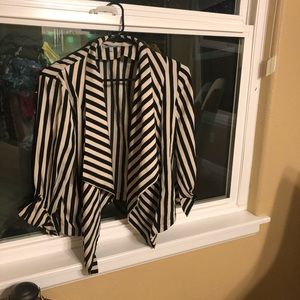 Striped Jacket Sz Large